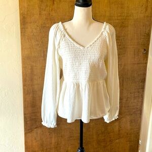Old Navy Cream Color Top